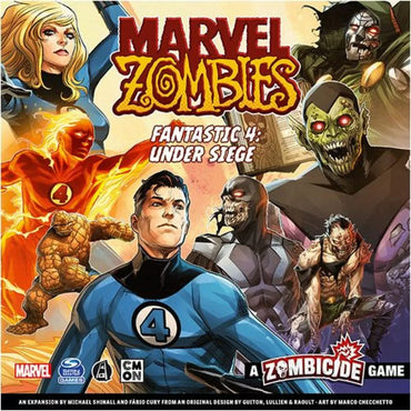 Marvel Zombies A Zombicide Game Fantastic 4 Under Siege