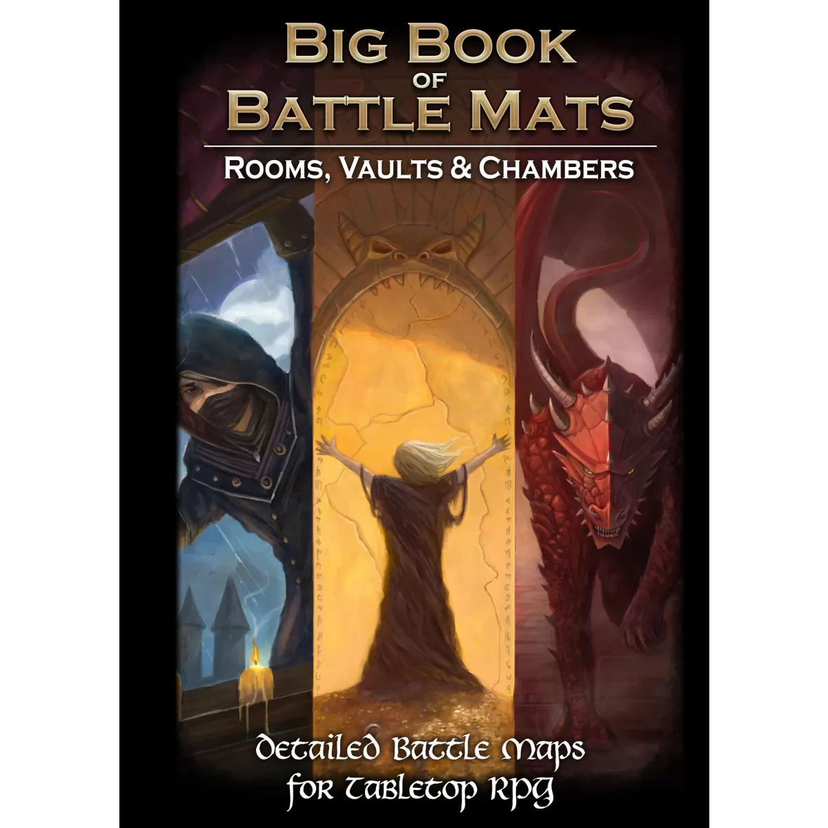 Big Book of Battle Mats - Rooms Vaults Chambers