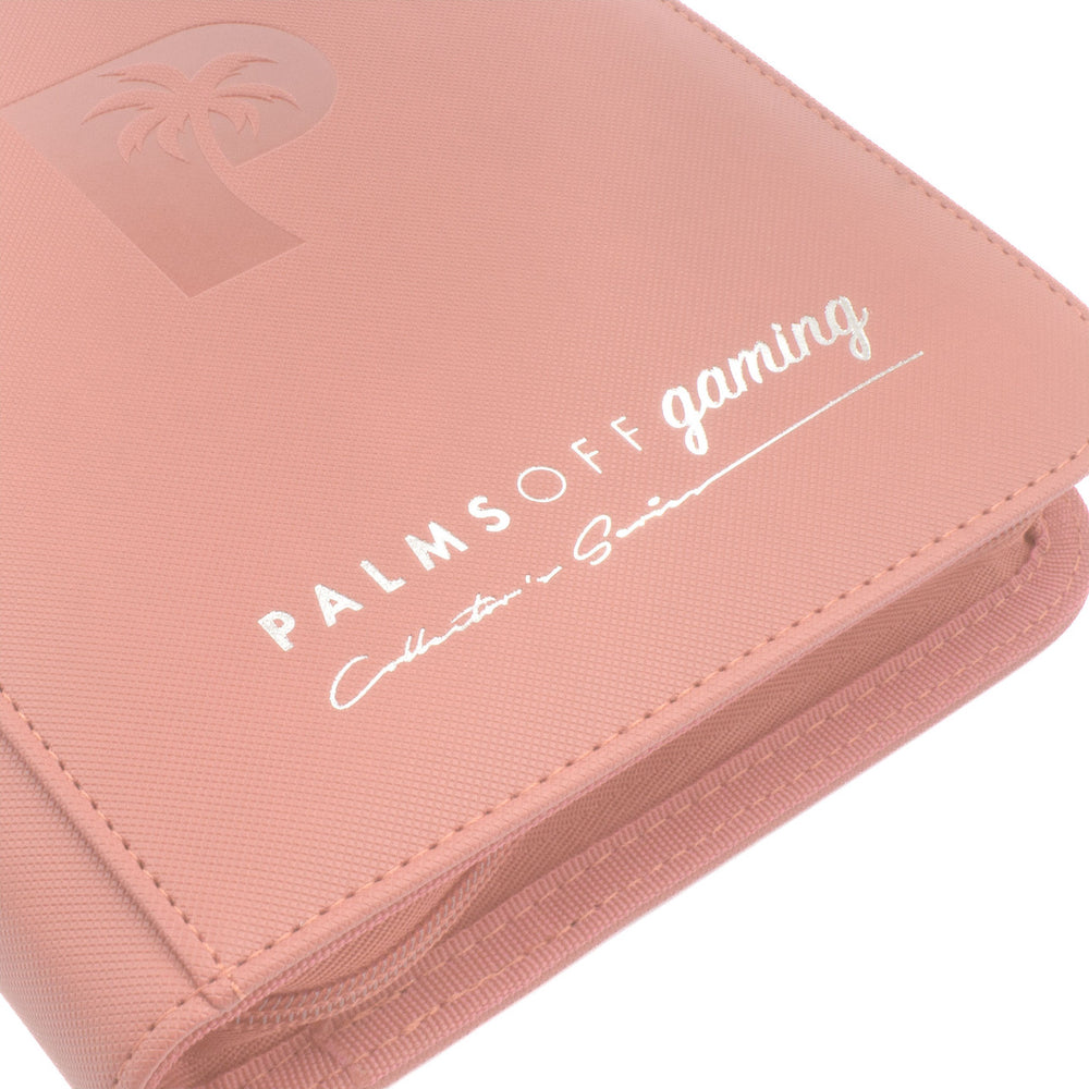 Collector's Series 4 Pocket Zip Trading Card Binder - PINK