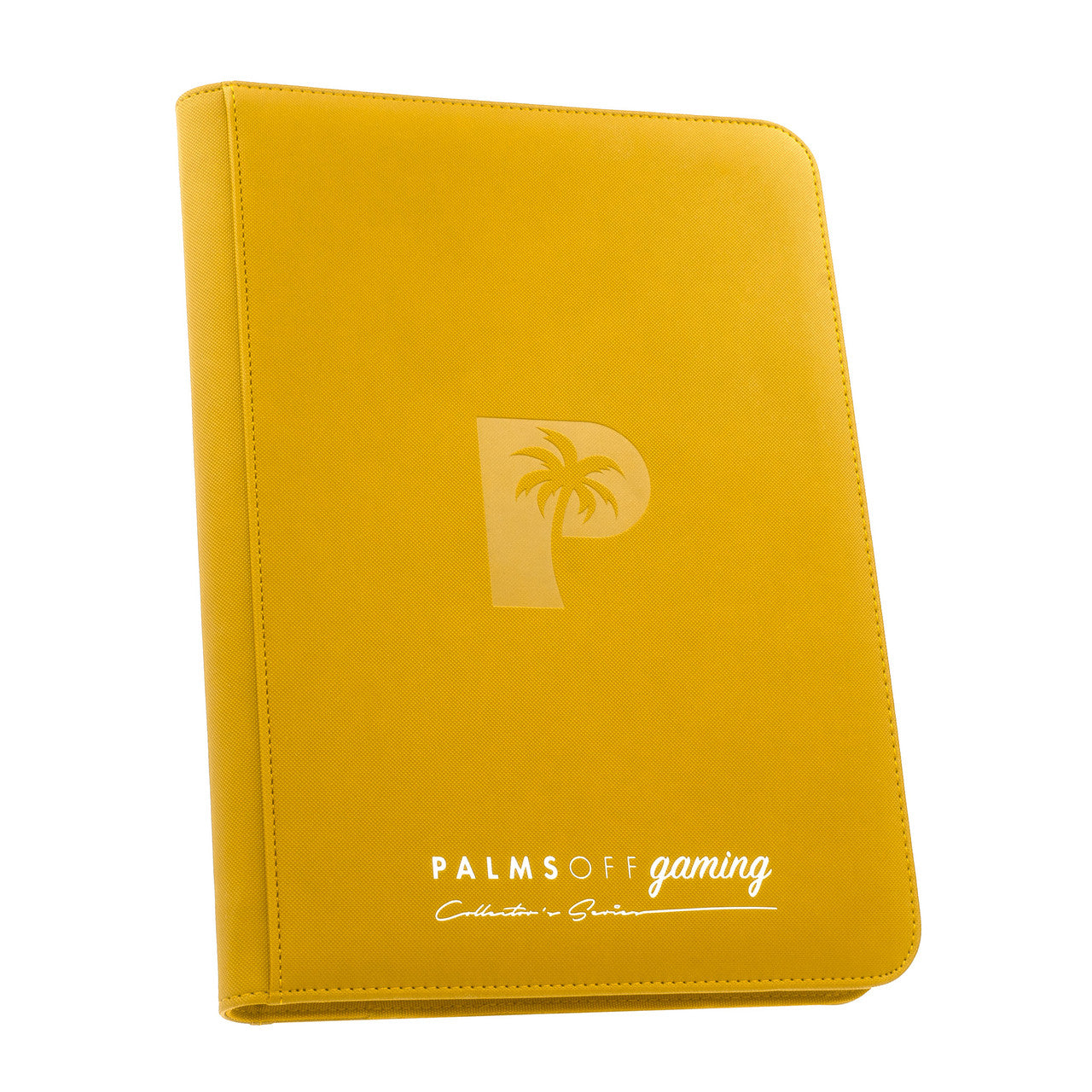 Collector's Series 9 Pocket Zip Trading Card Binder - YELLOW - Palms Off Gaming