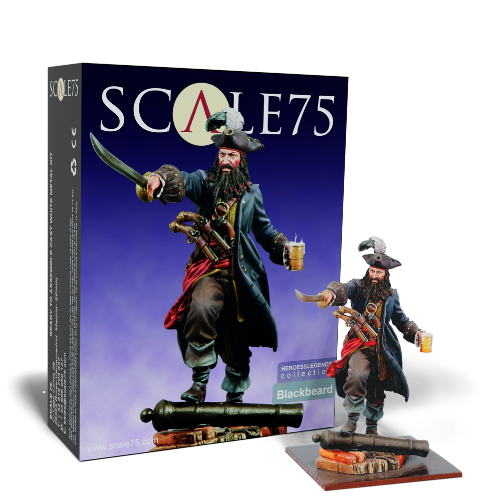 Scale 75 - Figures - Heroes and Legends - Blackbeard 75mm