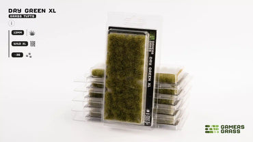 Gamers Grass - Tufts: Dry Green XL 12mm (Wild XL)