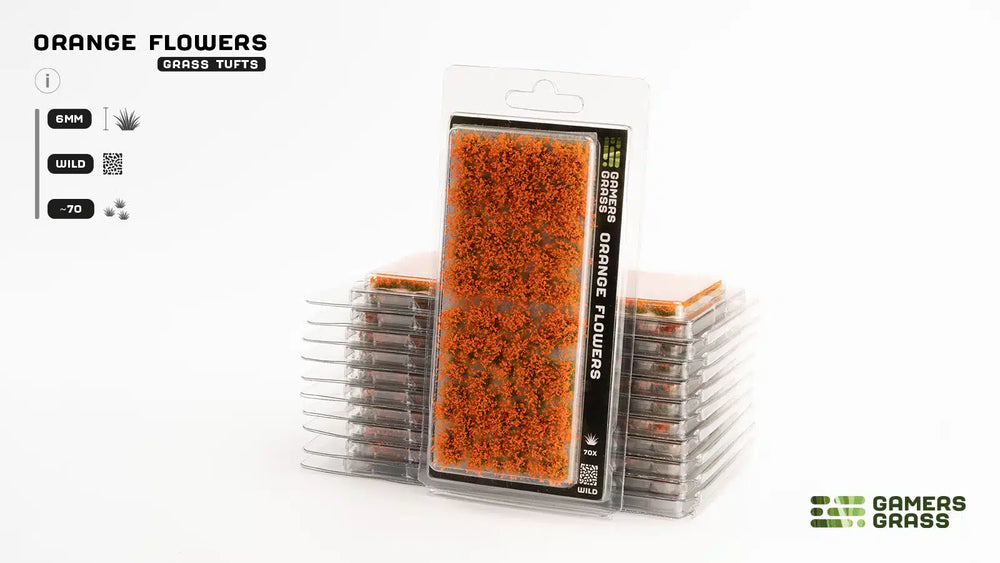 Gamers Grass - Shrubs and Flowers: Orange Flowers