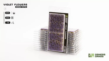 Gamers Grass - Tufts: Violet Flowers