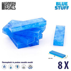 Blue Stuff Mold 8 bars - Green Stuff World - Modelling Putty