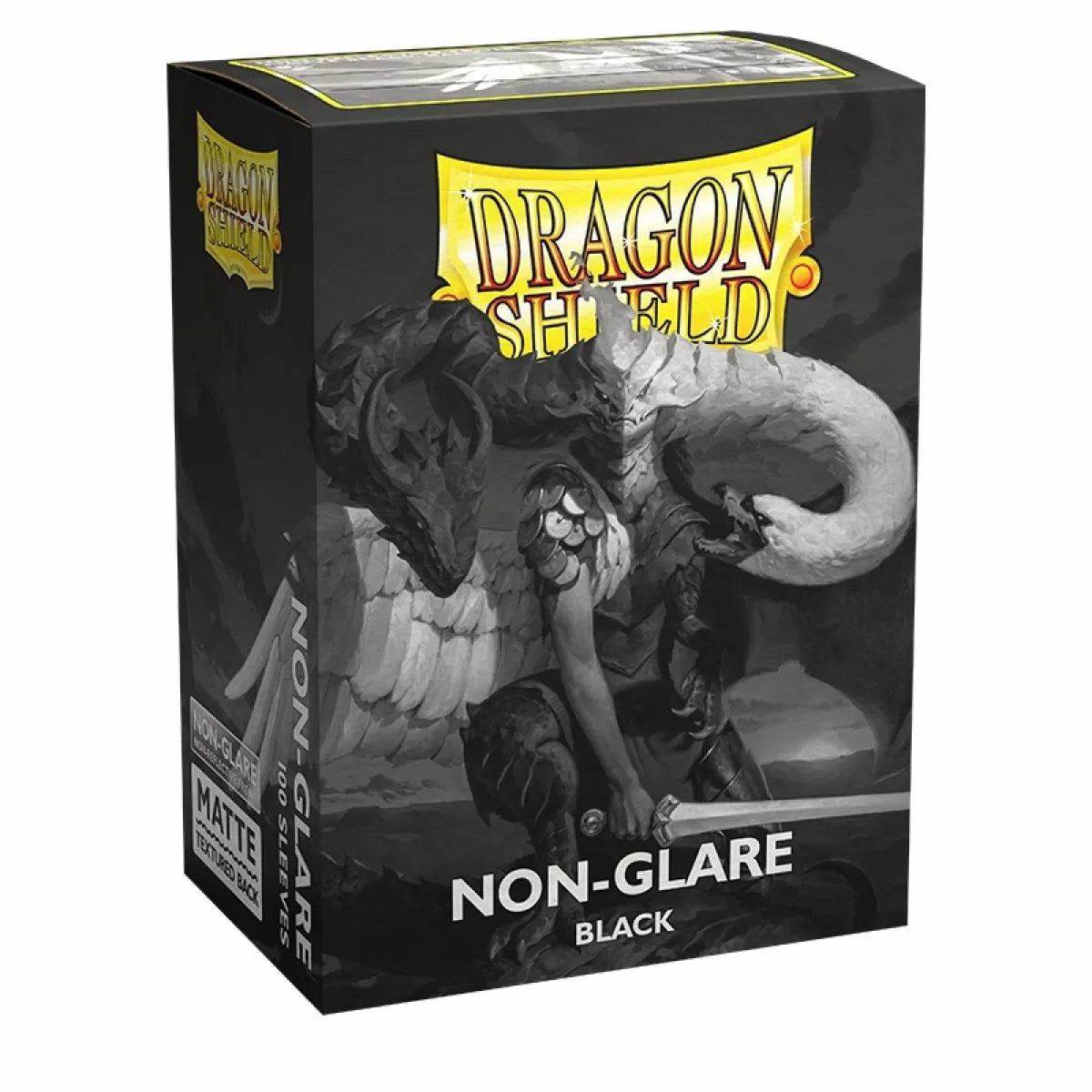 Sleeves - Dragon Shield - Box 100 - Non Glare - Black MATTE