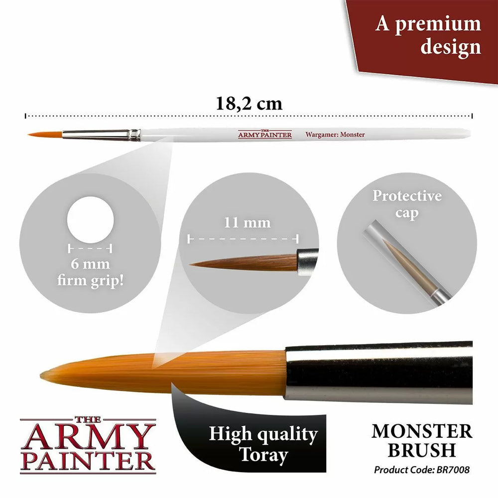 Army Painter Brushes - Wargamer Brush - Monster