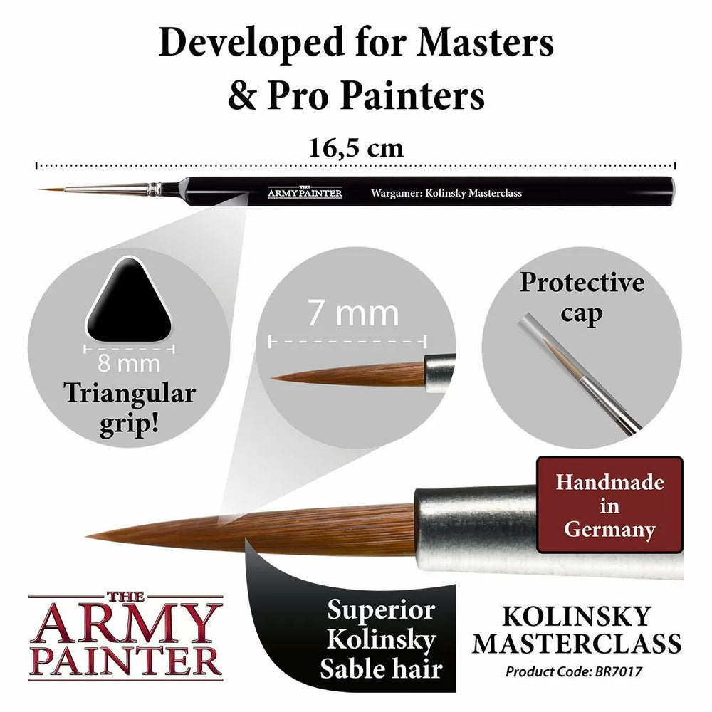 Army Painter Brushes - Wargamer Masterclass Brush