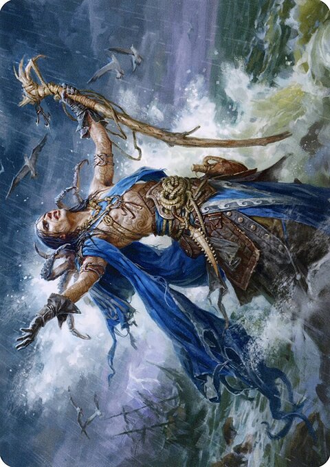 Lier, Disciple of the Drowned Art Card [Innistrad: Midnight Hunt Art Series]