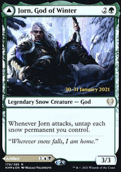 Jorn, God of Winter // Kaldring, the Rimestaff [Kaldheim Prerelease Promos]