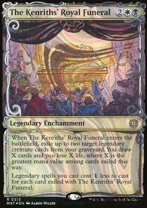 The Kenriths' Royal Funeral (Showcase Halo Foil) [March of the Machine: The Aftermath]