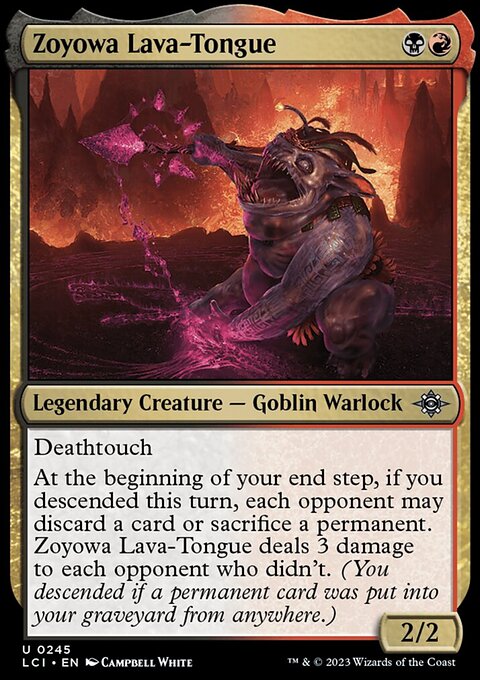 Zoyowa Lava-Tongue [The Lost Caverns of Ixalan]