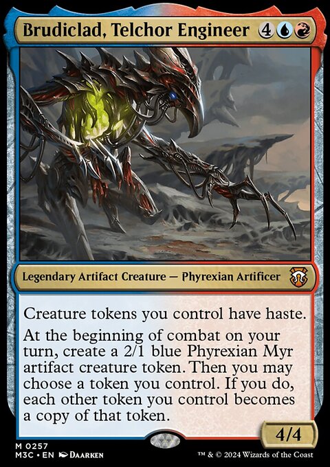 Brudiclad, Telchor Engineer (Ripple Foil) [Modern Horizons 3 Commander]