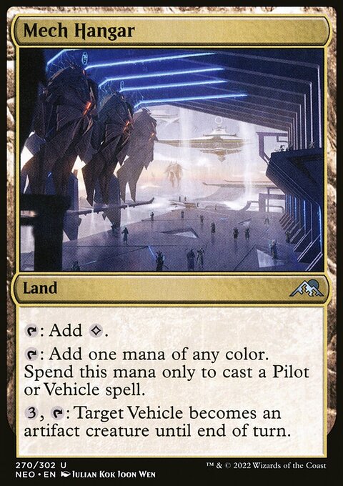 Mech Hangar [Kamigawa: Neon Dynasty]