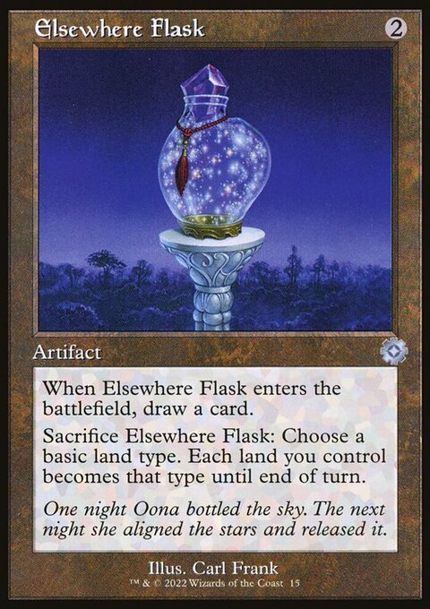 Elsewhere Flask (Retro) [The Brothers' War Retro Artifacts]