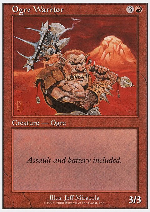 Ogre Warrior [Starter 2000]