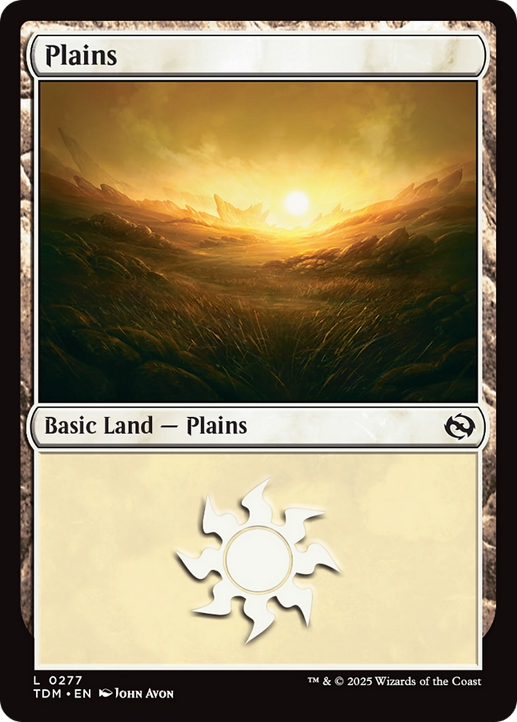 Plains (0277) [Tarkir: Dragonstorm]