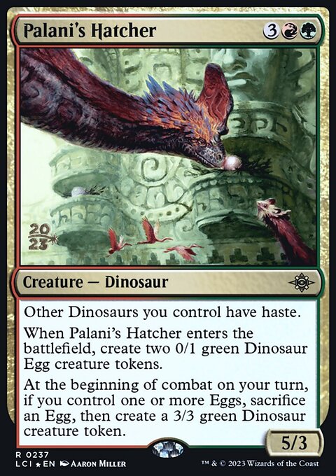 Palani's Hatcher [The Lost Caverns of Ixalan Prerelease Cards]