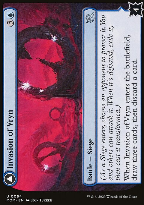 Invasion of Vryn // Overloaded Mage-Ring [March of the Machine]