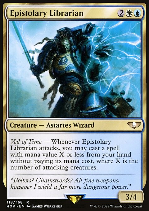 Epistolary Librarian [Warhammer 40,000]