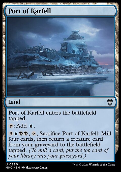Port of Karfell [Murders at Karlov Manor Commander]