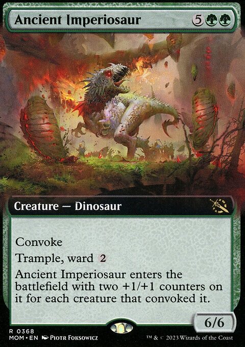 Ancient Imperiosaur (Extended Art) [March of the Machine]