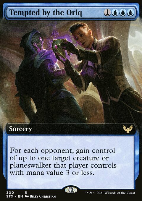 Tempted by the Oriq (Extended Art) [Strixhaven: School of Mages]