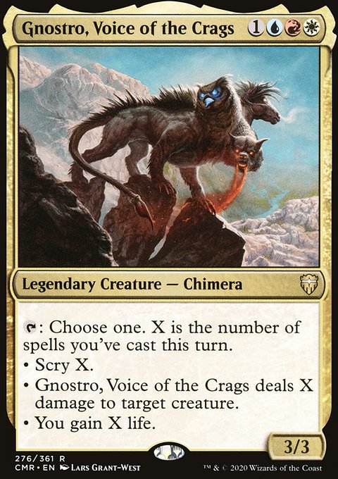 Gnostro, Voice of the Crags [Commander Legends]