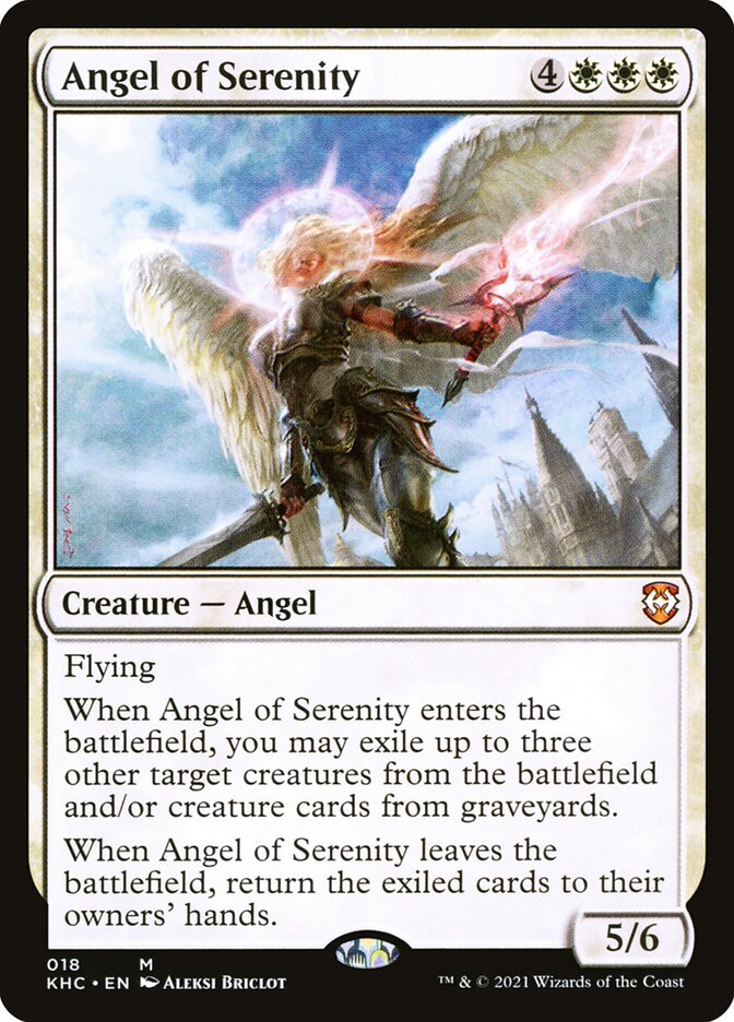 Angel of Serenity [Kaldheim Commander]