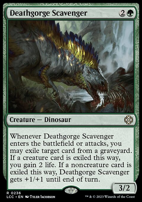 Deathgorge Scavenger [The Lost Caverns of Ixalan Commander]