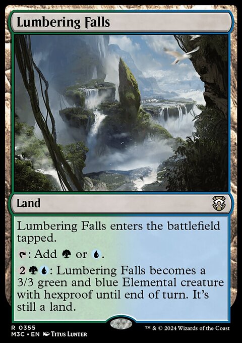 Lumbering Falls [Modern Horizons 3 Commander]