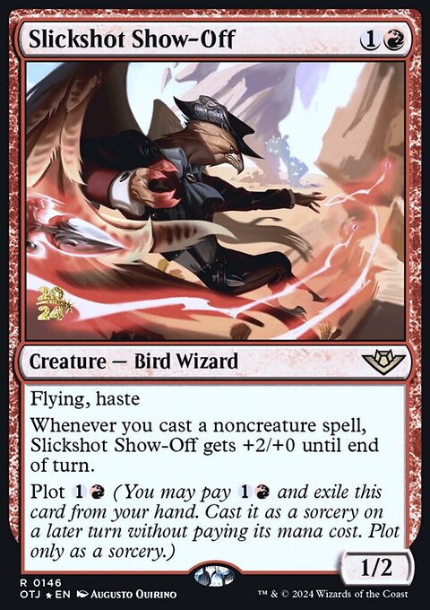Slickshot Show-Off [Outlaws of Thunder Junction Prerelease Promos]