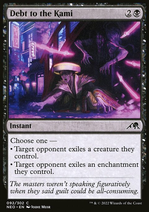 Debt to the Kami [Kamigawa: Neon Dynasty]