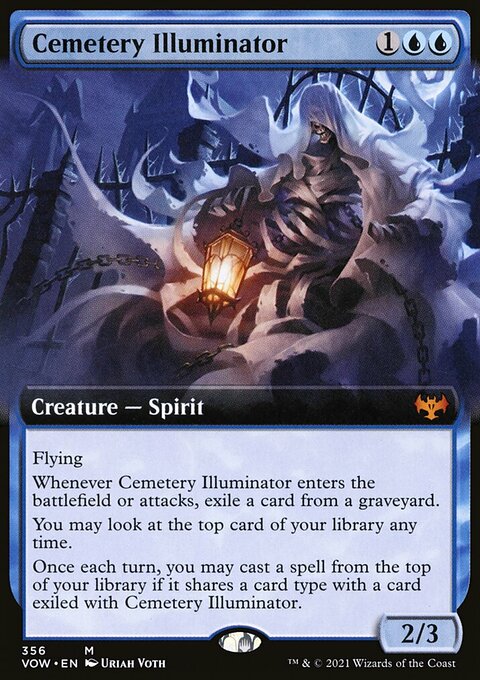 Cemetery Illuminator (Extended Art) [Innistrad: Crimson Vow]