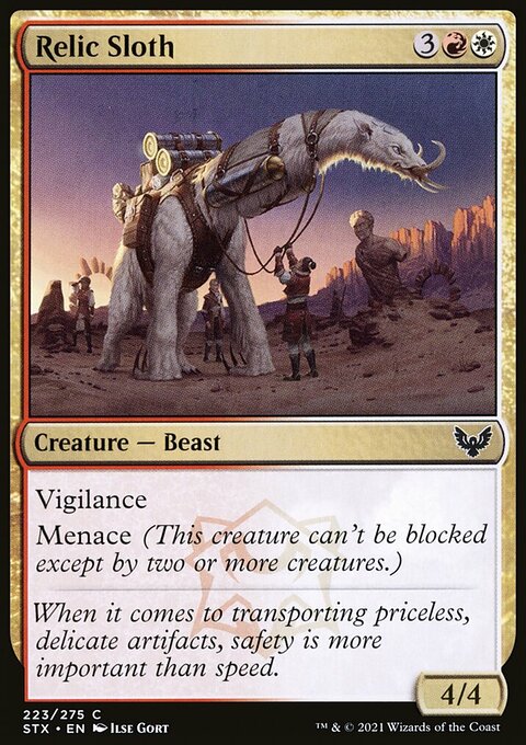Relic Sloth [Strixhaven: School of Mages]
