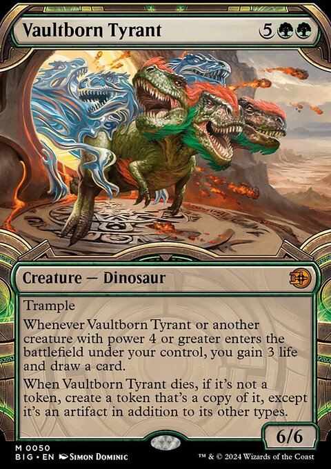 Vaultborn Tyrant (Showcase) [Outlaws of Thunder Junction: The Big Score]