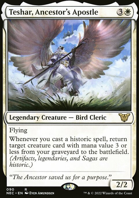 Teshar, Ancestor's Apostle [Kamigawa: Neon Dynasty Commander]