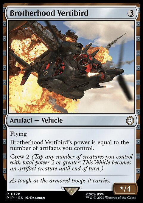 Brotherhood Vertibird [Fallout]