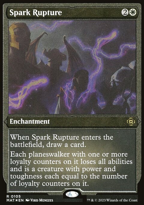 Spark Rupture (Foil Etched) [March of the Machine: The Aftermath]