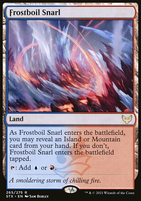 Frostboil Snarl [Strixhaven: School of Mages]