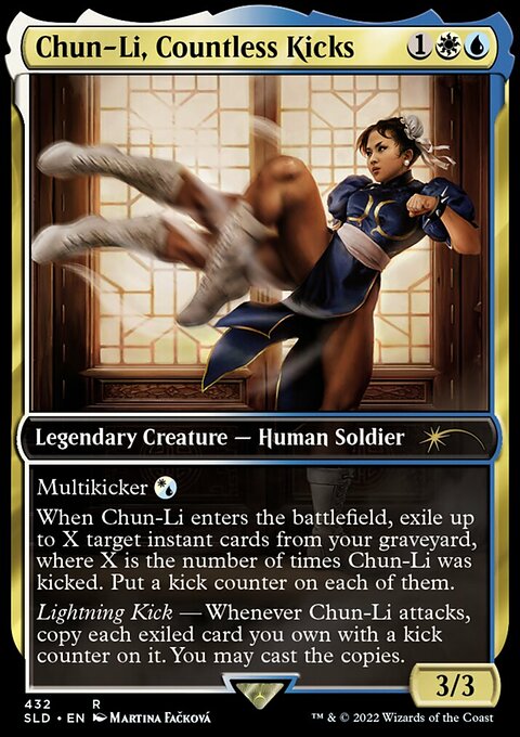 Chun-Li, Countless Kicks [Secret Lair Drop Series]