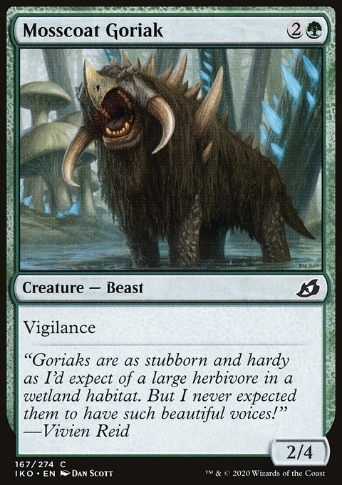 Mosscoat Goriak [Ikoria: Lair of Behemoths]