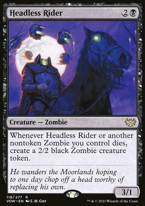 Headless Rider [Innistrad: Crimson Vow]