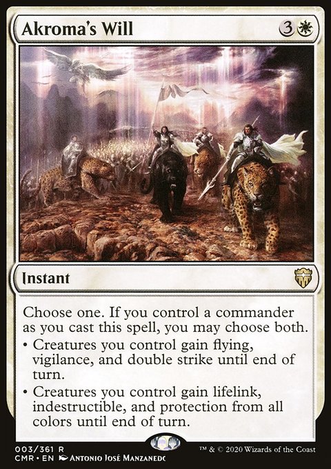 Akroma's Will [Commander Legends]
