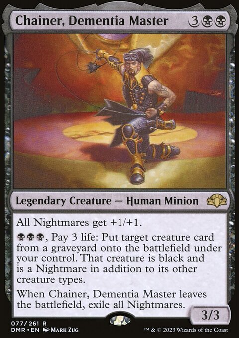 Chainer, Dementia Master [Dominaria Remastered]