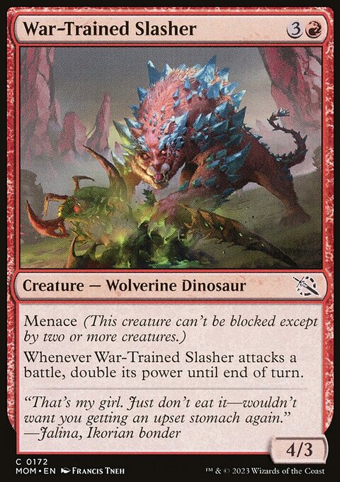 War-Trained Slasher [March of the Machine]