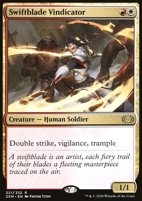Swiftblade Vindicator [Double Masters]