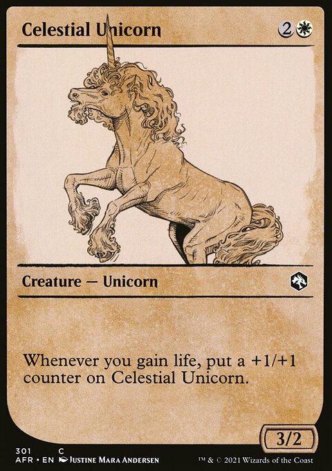 Celestial Unicorn (Showcase) [Dungeons & Dragons: Adventures in the Forgotten Realms]