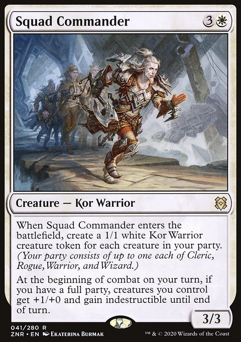 Squad Commander [Zendikar Rising]