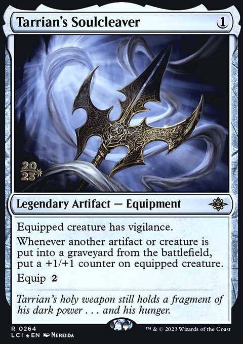 Tarrian's Soulcleaver [The Lost Caverns of Ixalan Prerelease Cards]